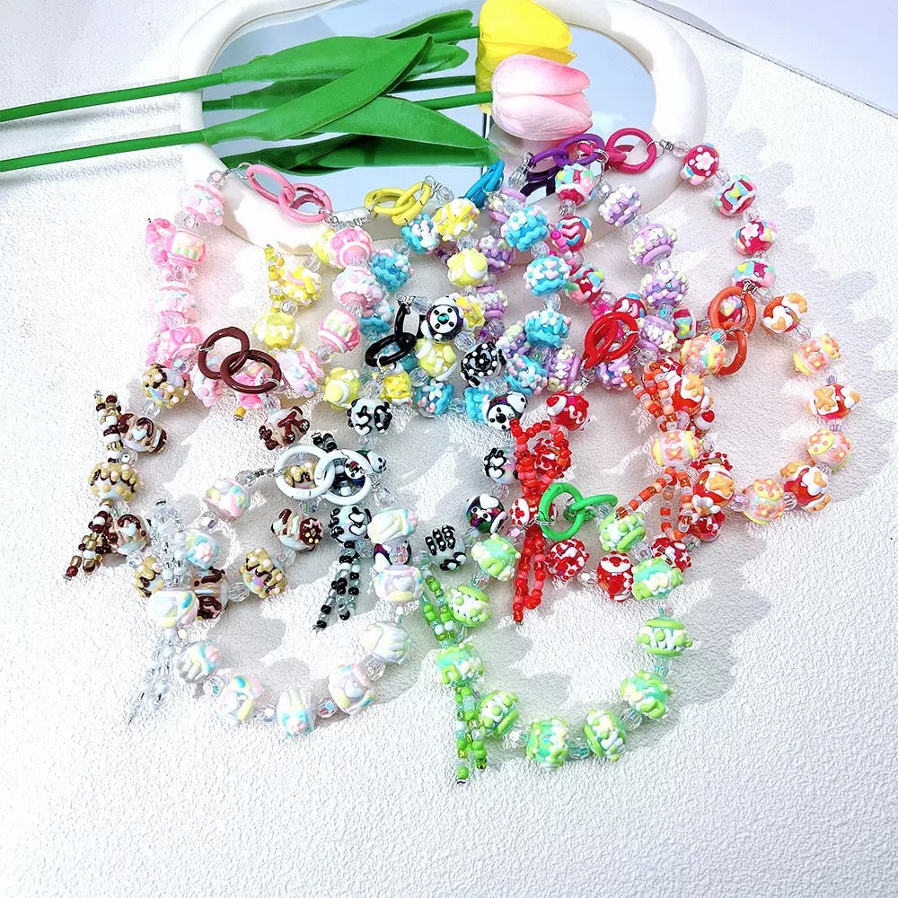 Acrylic Beads  Phone Chain Mystery Bag