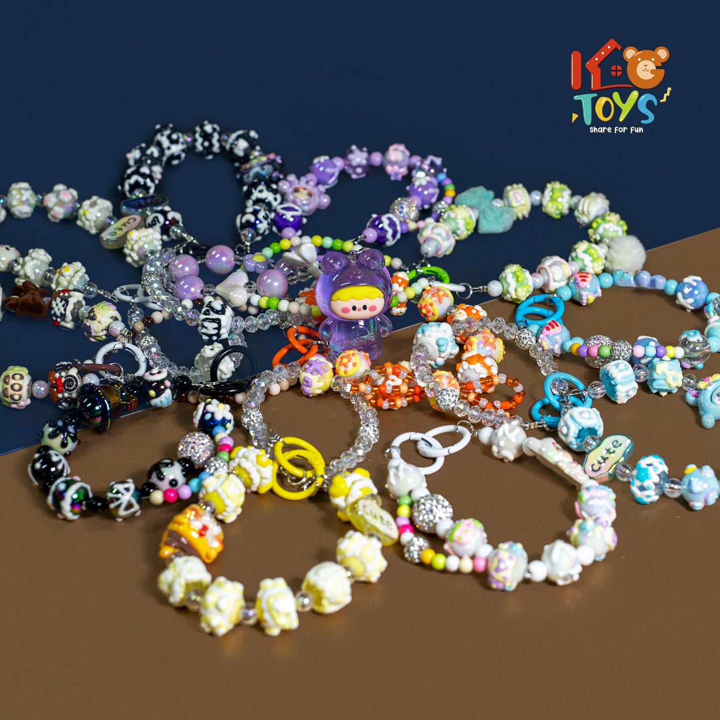 Acrylic Beads  Phone Chain Mystery Bag