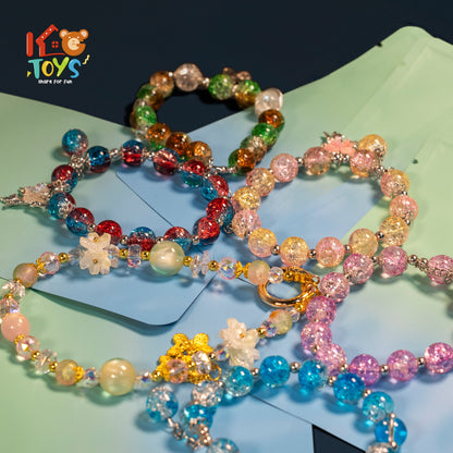 Shinning Glass Beads Chain Mystery Bag