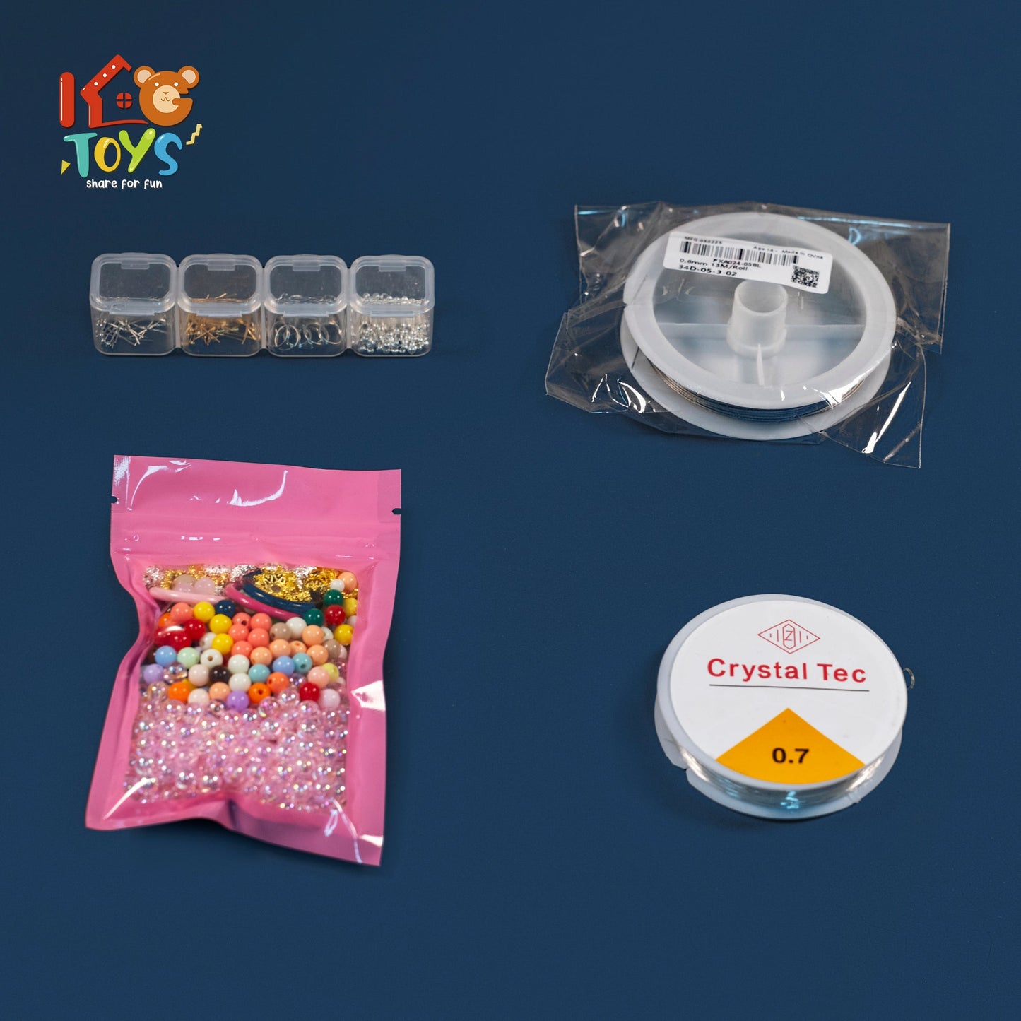 Shinning Glass Beads Mystery Bag