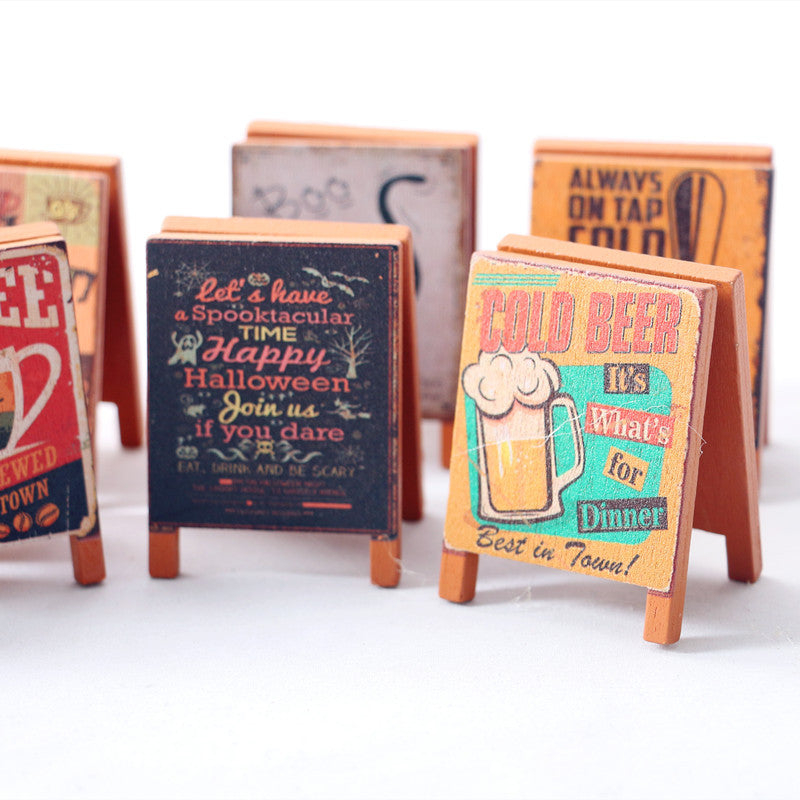 mini signboard